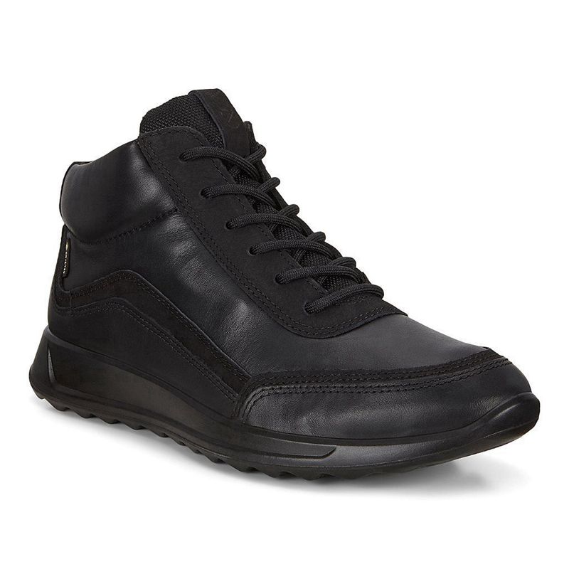 Women Boots Ecco Flexure Runner W - Sneaker Boots Black - India GANREI735